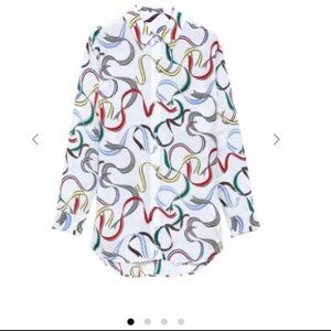 EQUIPMENT - Printed washed-silk shirt